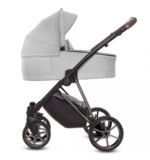 Babyactive Musse - wózek wielofunkcyjny, zestaw 2w1 z opcją 3w1 i 4w1 | Ultra Zen - Space Gray